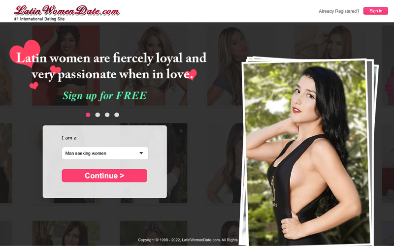 latinwomendate site