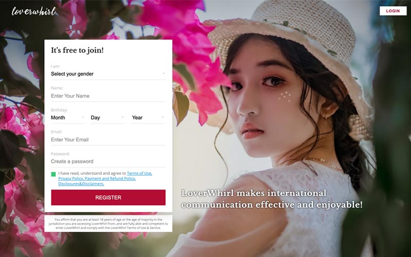 loverwhirl site